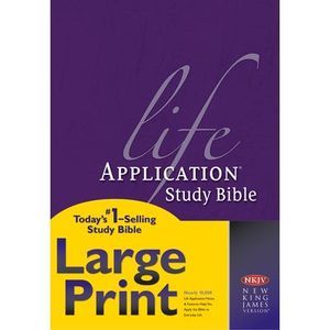 Life Application Study Bible-NKJV-Large Print -- Tyndale